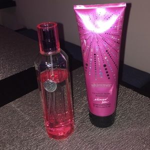 VS Bombshell Mist and Shimmer Lotion